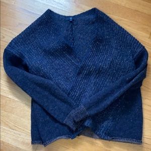 Blue Gap knit sweater, size medium